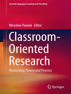 cover image of Classroom-Oriented Research